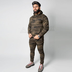 Chándales de moda OEM para hombre, ropa cómoda personalizada, jersey de camuflaje para gimnasio y Deportes - Product Image 2