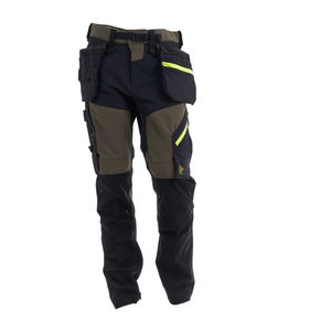 Pantalons de travail de sécurité avec logo personnalisé, conforme à la norme ANSI Classe 1, avec éclairage LED, imperméables, de haute qualité, légers, vente en gros - Product Image 5