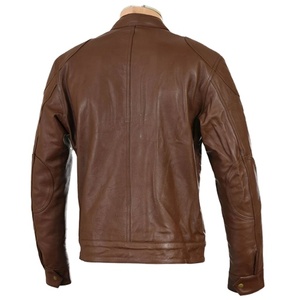 Chaqueta de Cuero de Alta Calidad, Resistente al Viento, Transpirable, de Secado Rápido, con Logotipo Personalizado, Bolsillos Decorativos, Estilo Urbano, Impermeable - Product Image 2