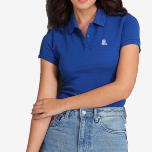 Street Wear Women Breathable Quick Dry Eco Friendly Short Sleeve Placket Casual for <b>Shirt</b> - Product Image 4
