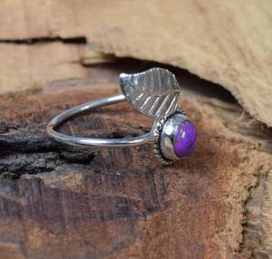 Boho Style 925 Sterling Silver <b>Turquoise</b> Gemstone <b>Ring</b> Jewelry Handmade Silver <b>Ring</b> Jewelry for Women Wedding Gift for Her - Product Image 3