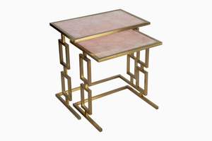 โต๊ะกาแฟโลหะอะลูมิเนียมสำหรับตกแต่งห้องนั่งเล่นโรงแรมเฟอร์นิเจอร์ในบ้านหรูหราดีไซน์ใหม่ - Product Image 5