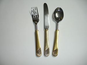 Hot Vantage Modern Premium Vantage Ensemble de service de couverts fantaisie moderne de luxe Ensemble de couverts nickelé pour la maison et la cuisine - Product Image 5
