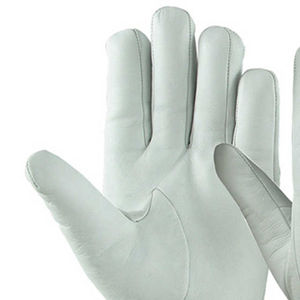 Guantes de seguridad de cuero de grano de piel de cabra de vaca de tendencia superior Guantes de conductor anticorte antiimpacto Funciones generales - Product Image 3