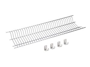 Scolapiatti da armadio in acciaio inox 55x60cm (Sauvic 91055) - Product Image 1