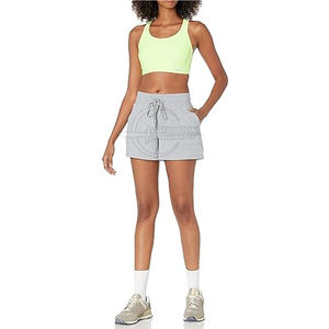Meilleures ventes de shorts pour femmes à taille haute en coton respirant, légers et à coupe ample, vêtements Offre Spéciale pour femmes - Product Image 4
