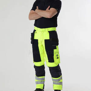 Nouveau pantalon de travail en stock, tissu respirant pour un port prolongé, pantalon de travail avec conception renforcée - Product Image 2