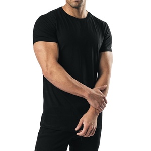 Camiseta cómoda para hombre, precio al por mayor, Camiseta lisa de cuello redondo, camiseta sólida duradera de bajo precio de prendas - Product Image 1