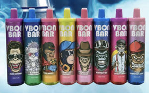 Cachimba Herbal V BON Bar Lista para Enviar - Portátil y Reutilizable, Diseño Clásico, Disponible en Todos los Sabores 10k 13k 20k - Product Image 1