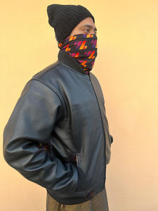 Vestes en cuir de vache véritable d'hiver en gros personnalisées, doublure matelassée chaude, coupe-vent, vêtements de rue décontractés, vestes de motards tendance - Product Image 4