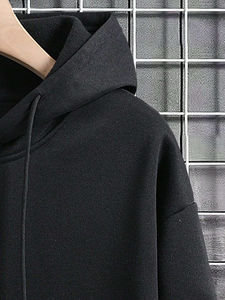 เสื้อฮู้ดดี้ผู้ชายแบบมีเชือกผูก ผลิตจากผ้าคุณภาพสูง ผลิตในปากีสถาน ขายส่ง - Product Image 3