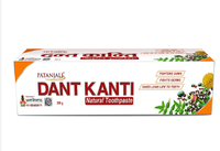 Dentifrice naturel Dant Kanti de Patanjali 200g dentifrice à base de plantes pour des gencives saines, des dents fortes et une haleine fraîche soins bucco-dentaires ayurvédiques