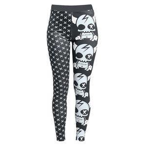 Legging professionnel pour femme de bonne qualité, dernier style décontracté, motif par sublimation, logo personnalisable, services ODM disponibles - Product Image 2