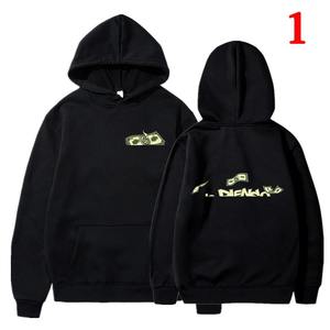 Sudaderas con Capucha Casuales de Hip Hop para Hombre y Mujer, Sudaderas Holgadas de Manga Larga con Capucha, Impermeables, 100% Algodón - Product Image 1