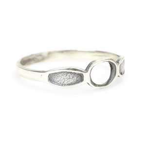 Bague pour homme en argent sterling 925 avec motif ovale, plaqué rhodium, bijoux fins, pureté du métal 14 carats, bague en pierres précieuses pour un usage quotidien - Product Image 2