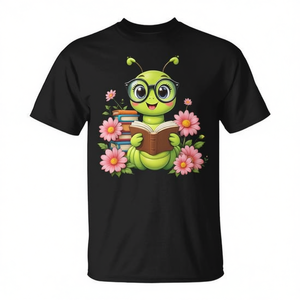 Disfraz de gusano de la lectura Kawaii para el Día Mundial del Libro, camiseta de disfraz de gusano de la lectura para uso promocional - Product Image 2