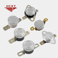 Thermostat de coupure thermique KSD301 DC12V/24V AC 125V/250V certifié CQC/TUV, personnalisable pour bouilloire