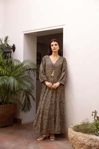 Collection d'été la plus populaire Robes imprimées pour femmes Vente en gros Robes imprimées numériques pour femmes avec toutes les tailles disponibles - Product Image 5