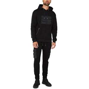 Las mejores ventas de chándal con logotipo personalizado para hombre, chándal liso de manga larga para hombre, ropa deportiva al por mayor, ropa de entrenamiento, ropa para correr - Product Image 1