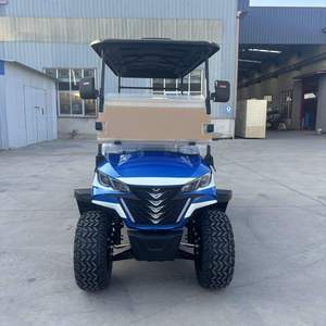 Carritos de Golf Eléctricos Weliftrich de 2+2 Plazas y 4+2 Plazas, Carro de Golf Eléctrico Utilitario de 4 Asientos con Freno de Disco Delantero - Product Image 2