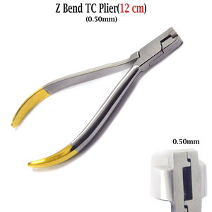 Bucle de flexión Dental Z-Bend .50mm Fabricación de alicates TC Alambre de arco que forma ortodoncia - Product Image 3