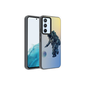 Étui de protection rigide en silicone à motif astronaute de la série Dragon ATA pour Samsung Galaxy A14 - Product Image 1
