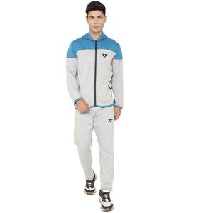 Chándal de diseño de logotipo personalizado OEM para hombre, ropa deportiva informal de algodón con cuello con capucha, peso pesado - Product Image 1