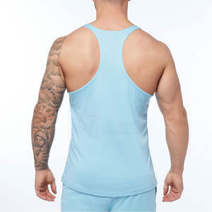 En línea, superventas, 2025, ropa de gimnasio para hombres, camisetas sin mangas con diseño y talla de logotipo personalizado, camisetas sin mangas para hombres - Product Image 3