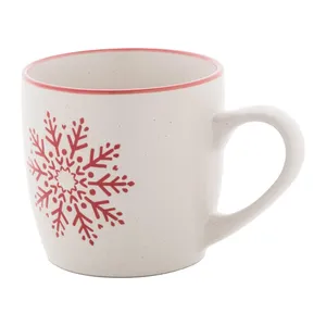 Personalized Christmas Snoflinga <b>Ceramic</b> <b>Cup</b> for Your Festive Merchandising Needs - Product Image 4