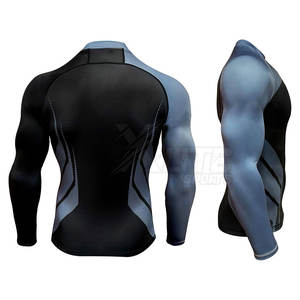Camiseta de Manga Larga para Hombre, Fabricada en Pakistán, para Deportes de Aventura al Aire Libre, Transpirable, de Spandex/Poliéster, para Protección y Rendimiento - Product Image 2