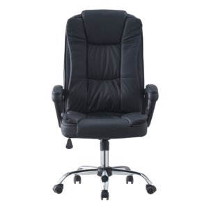 Vente directe usine Chaise de bureau de direction en cuir de luxe, pivotante et réglable en hauteur - Product Image 3