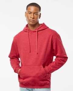 Tultex Fleece Hooded <b>Sweatshirt</b> Custom <b>Red</b> Oversized Hoodie Training Wear Cotton Pullover <b>Men</b> Hoodies - Product Image 2
