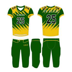 Maillots de football américain à manches courtes les plus tendances en gros uniforme de sport de haute qualité avec logo personnalisé vente à chaud - Product Image 5