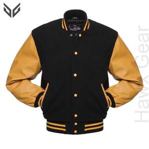 Veste en cuir chauffante en tissu de laine sur mesure pour hommes, mode décontractée confortable à capuche, style de rue direct d'hiver au Pakistan - Product Image 2