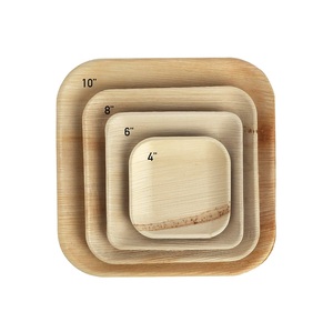 Placa Areca desechable de calidad de exportación India, para servir alimentos, disponible a precio asequible, de proveedor indio - Product Image 1