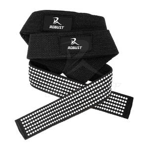 Correas de Levantamiento de Cuero Resistentes Personalizadas para Levantamiento de Pesas ROBUST INDUSTRIES RI-6602 Colores/Tamaño/Logotipo Personalizados Goma de Silicona - Product Image 4