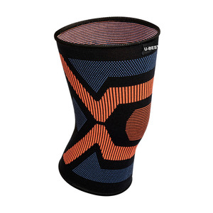 Genouillère de compression tricotée U-BEST, respirante, ajustement universel, toutes saisons, protection du genou - Product Image 1