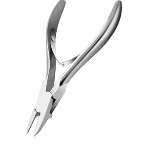 Kit d'outils de podiatrie 5 pièces avec flèche concave et pince à ongles à flamme Noirs Lime et sonde écologique - Product Image 4