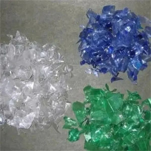 Gránulos de Resina PET Reciclada Baratos, Hojuelas de PET Transparentes Azules Verdes HB Retardantes de Llama, Punto de Fusión 245C para Moldeo por Inyección y Películas - Product Image 5