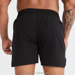 กางเกงขาสั้นผ้าฝ้ายสำหรับผู้ชายกางเกงขาสั้นสำหรับออกกำลังกายวิ่งออกกำลังกายระบายอากาศได้ดี - Product Image 4