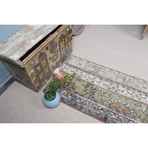 Alfombra de 2.3x3.9 pies, Alfombra Turca Vintage, Alfombra de Lana Azul - Product Image 5