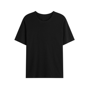 T-shirt unisexe en jersey 100 % coton, écologique, respirant, décontracté, pour homme, motif uni personnalisé, tissu tricoté, 220 grammes, vêtements de sport - Product Image 1