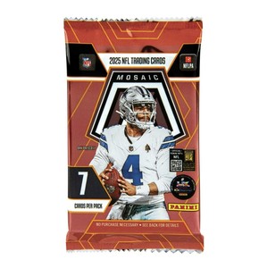 High Quality 2025 Panini Mosaic Football Mega Box Factory sealed Paper Custom Game <b>Cards</b> in Stock Ready to Ship - Product Image 2