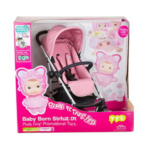 Cochecito de Juguete Baby Born con Bolsa Rosa Promocional - Product Image 2