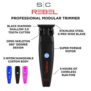 Cortadora de Pelo Inalámbrica Profesional con Motor de Súper Torque, IPX7, Acero Inoxidable, USB, para Recortar Cabello y Barba, Disponible en EE. UU. y Reino Unido - Product Image 5