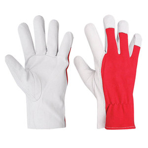 Guantes de Trabajo de Cuero para Soldadura, Protección de Seguridad Laboral, Hechos a Mano en Fábrica - Product Image 1