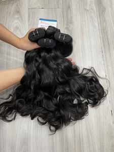 Cheveux humains ondulés naturels de qualité supérieure, super double trame, texture douce, volume durable - Product Image 3