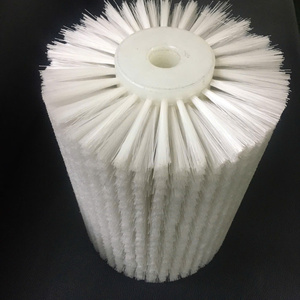 Price Nylon Fiber Roller <b>Brush</b> Industrial Cleaning Nylon Wire Cylinder Spiral <b>Brush</b> Roller ODM OEM( Nolka )Made In Vietnam - Product Image 4