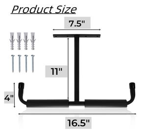 Lot de 2 crochets de <span class=keywords><strong>rangement</strong></span> pour <span class=keywords><strong>plafond</strong></span> en métal robuste pour suspendre des articles de vaisselle volumineux - Product Image 3