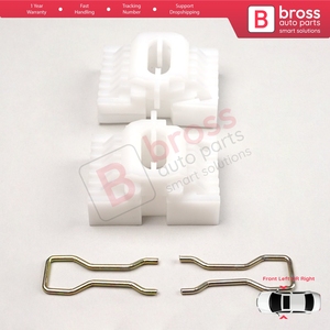 Clips de Reparación de Elevalunas Delanteros BWR746+BWR747 para Voyager, Town & Country 1996-2000, Caravan, Grand Van - Product Image 5